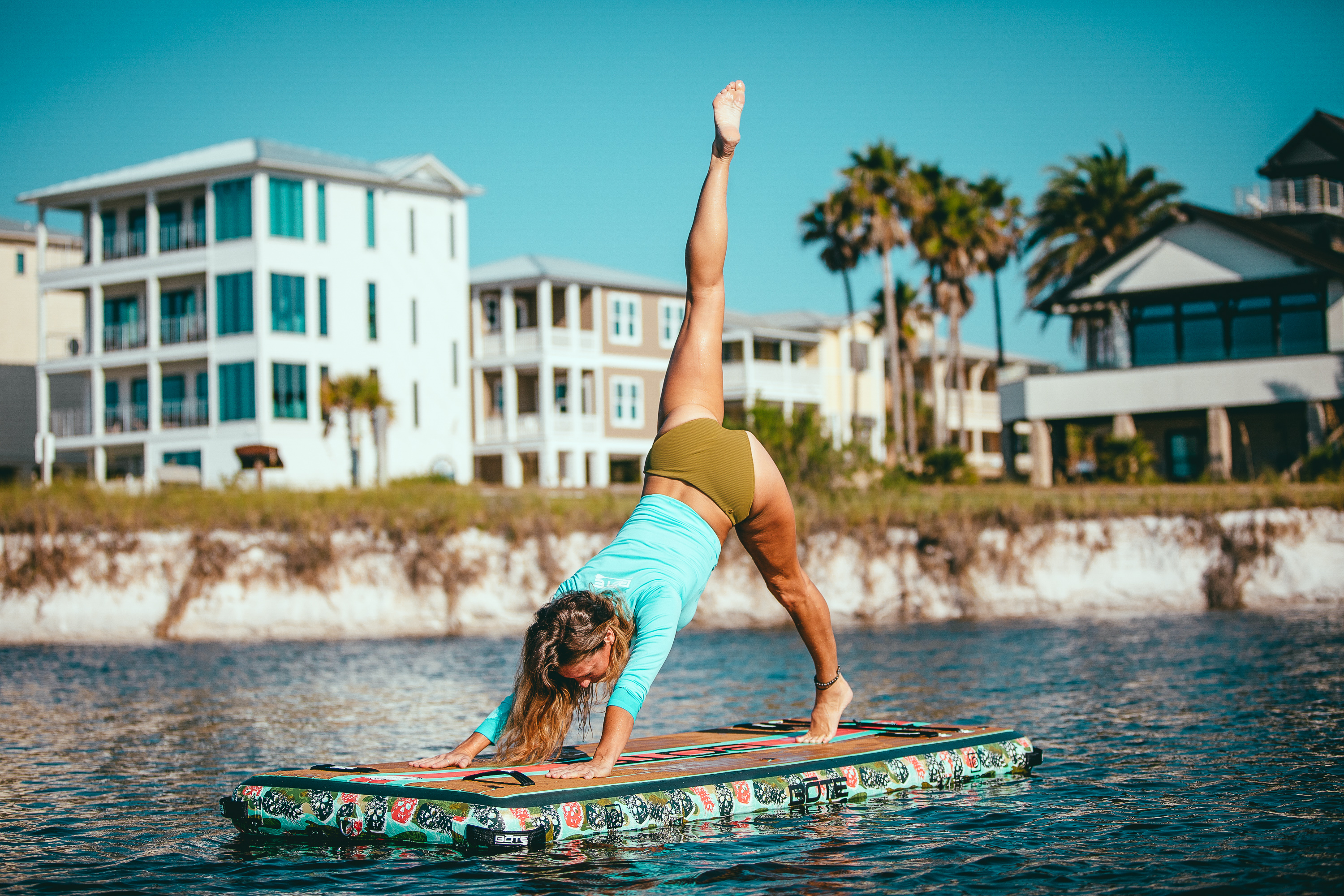BOTE paddleboard delivered to the beach
